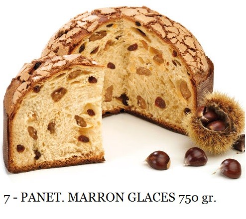 PANETTONE MARRON GLACÉ 750 GR. ELEGANCE