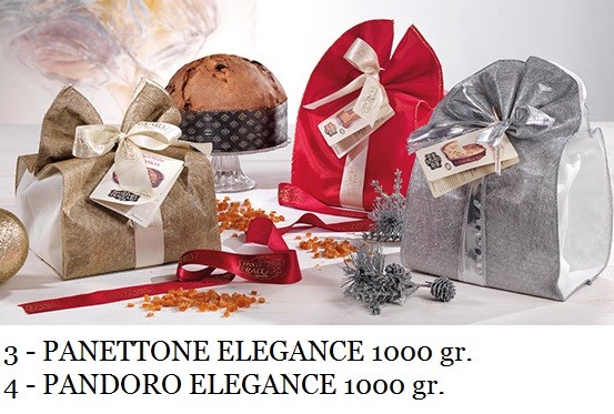 PANETTONE CLASSICO INCARTATO 1000 GR. ELEGANCE