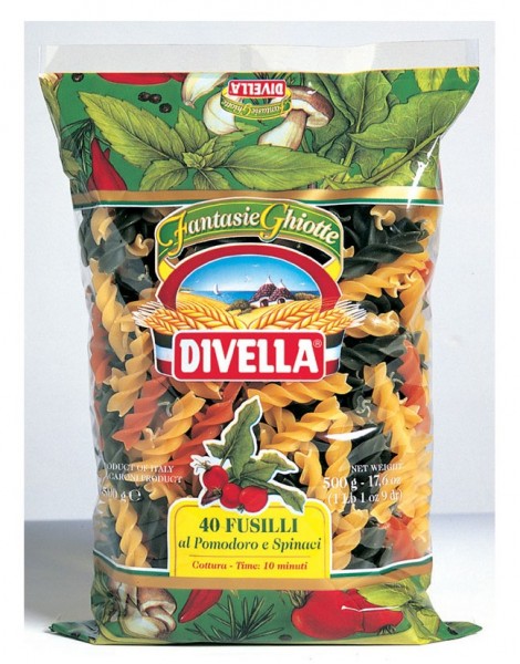 FUSILLI AL POMODORO E SPINACI 40PS