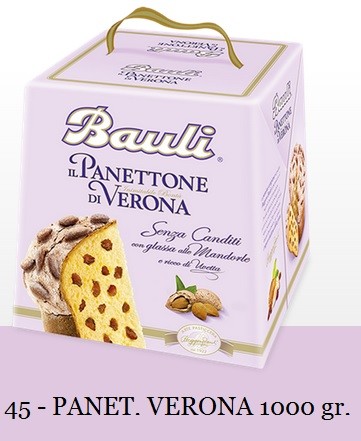 PANETTONE DI VERONA BAULI 1000 GR.