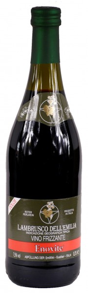 LAMBRUSCO ENOVITE VINO FRIZZANTE EMILIA IGT
